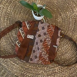 Handmade backpack out of men’s ties